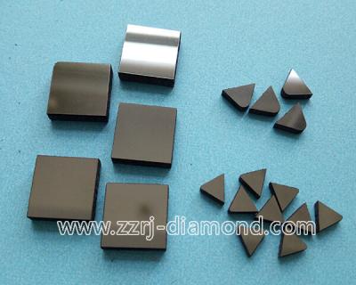 China PCD substrate external cutting tool inserts of blank and grinding finishing for sale