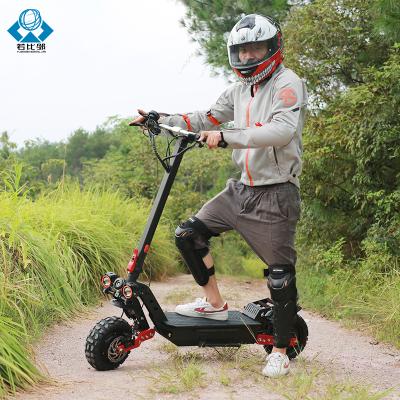 China Europe Warehouse Unisex Powerful Off Road 70km/hr 48v 1600W Dual Motor Foldable Electric Adult Scooter for sale