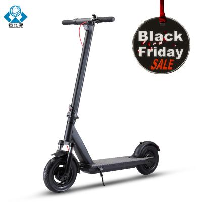 China 2021New EU popular unisex 350W 10AH warehouse folding electric adult scooter for sale