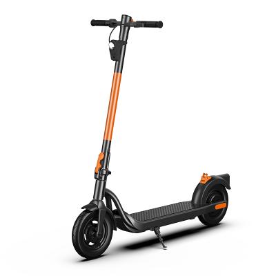 China APP Control Speed ​​2021 Fashion 350W Fast Electric Kick Scooter Having 10Inch Wheel 7.5ah New Design Scooter for sale