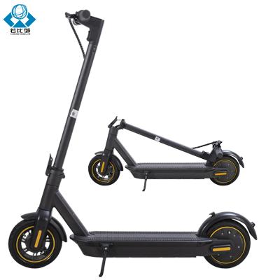 China Large Mobility 36V 350W Long Range Distance 60km Solid Tire Unisex Powerful Electric Scooter for sale