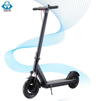 China Chinese Cheap Electric Scooter Unisex 10 Inch Solid Tire Moped Battery Max Speed ​​30km/h For Adult Fat Bike Electric Scooter for sale