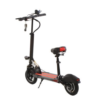 China Off Road Scooter Rear Motor 10 Inch Air Tires With Tubes 48V 10AH 500W High Speed ​​Waterproof Electric Scooters 35km/h Max Load 120KG Off Road for sale