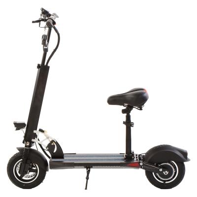 China Warehouse Unisex 2 Wheel Long Range 500w 35km Long Range Electric Adult Scooters With Seat for sale