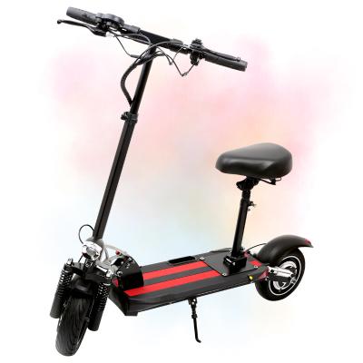 China With Seat 500W 2 Wheel Long Range 48V Fast Eu Warehouse Electric Motorcycle Scooter With Seat for sale