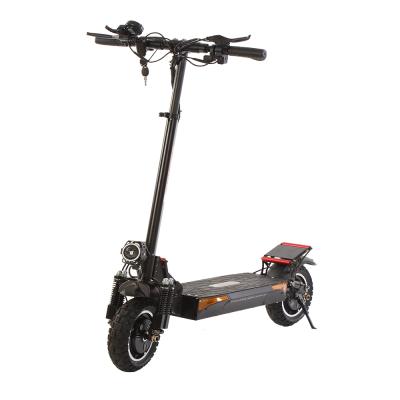 China With Seat Off Road 500W Motor Double Long Range 60-70km Two Wheel Electric Folding Scooter For Adults for sale