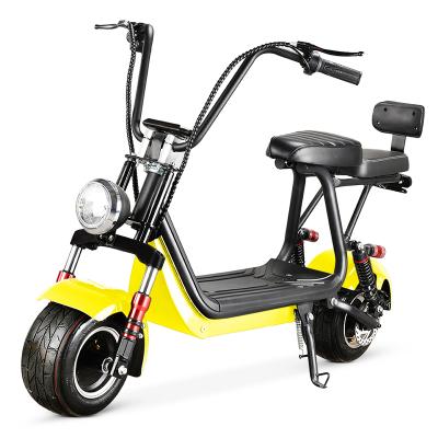 China Citycoco High Speed ​​Mobility 800w 48V 17.5A 40km/h Two Seat Manufacturers 22.5 Inch Tire For Adult Cheap Expedition Electric Scooters for sale