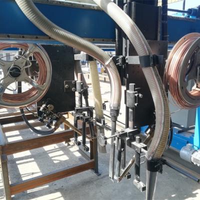 China Gantry Type Truck Trailer Longitudinal Girder Liner Seam Submerged Arc Welding SAW Flux Recovery System for sale