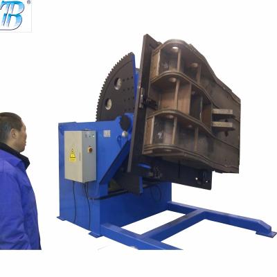 China Machinery Repairs Workshop Double Head Positioner Column Welding Center Lifting Tail Drop Motorized Manual Loading 1 2 4 5 6 8 100 150 200 250 300 Ton for sale