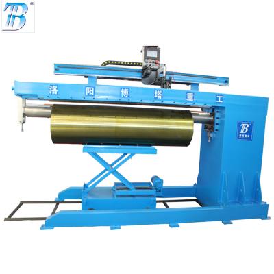 China Efficient Longitudinal Steering AC/DC Rolling Seam Welding Machine for Steel Barrel and Oil Drums for sale