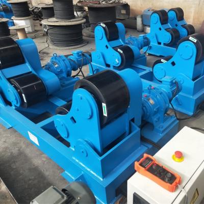 China Automatic Pipe Alignment 30Ton Tank Vessel Tube Welding Roll Rotator 30T 10T 20T TIG MAG Self Adjusting CO2 Welding Machine for sale