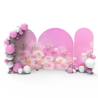 China Hot Selling Promotion Customzied Tension Fabric Arch Backdrop For Party for sale