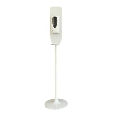 China Automatic Double Soap Dispenser Holder Jet Touch White Card Sanitizer Dispenser for sale