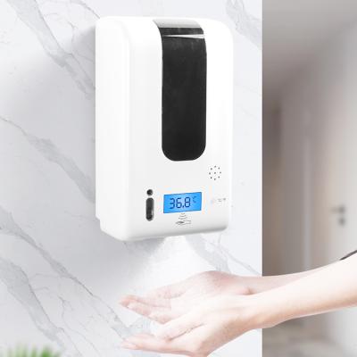 China Automatic Foam Soap Dispenser Factory Price Hand Sanitizer Dispenser With Temperature Measurement for sale