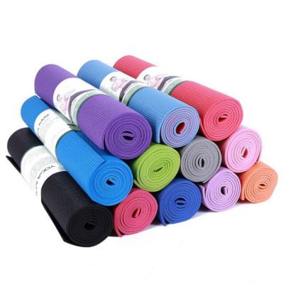 China Manufacture Universal PVC Yoga Mat With Carrying Strap for sale