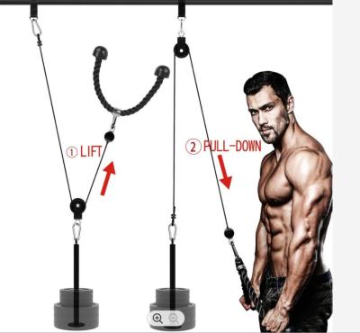 China PS Home DIY Universal Adjustable Triceps Training Pulley Set is used in triceps pulley system of fitness equipment. for sale