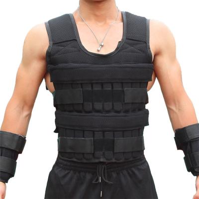 China Durable Wholesale Cheap Tactical Weighted Weighted Vest Plate 30kg PS Plates Vest Fitness Vest For Men Running Fitness for sale