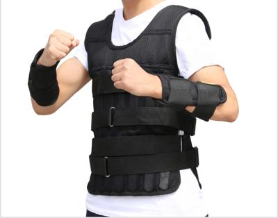 China Durable Weighted PS Training Equipment Vest High Quality Professional Body Weight Plates Vest Running Weight Vest for sale