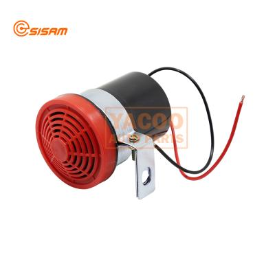 China 12V 24V Universal Use Cheap Auto Horn Buzzer Backup Horn With Dual Tone Electric Backup Alarm 80MM*58MM for sale