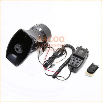 China ABS 12V 7 Tone 100W Police Horn Siren Alarm Speaker With 7 Loud Backup Alarm Sounds Warning Horn For Ambulance for sale