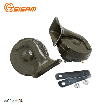 China 12V/24V ABS Electric Cow Horn Car Snail Horn With Digital Type for sale