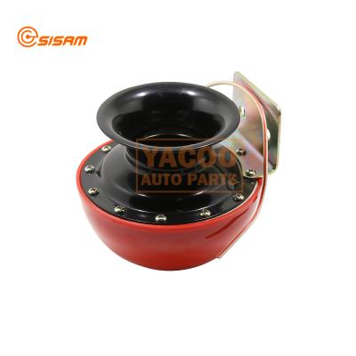 China 12V Iron Cow Sound Bull Horn Car Motorcycle Auto Electric Horn for sale