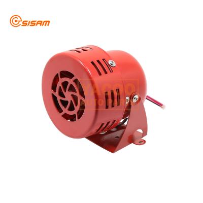 China ABS 12V Electric Motor Driven Red ABS Compact Car Automotive Truck Security Horn Air Raid Siren Alarm Horn for sale