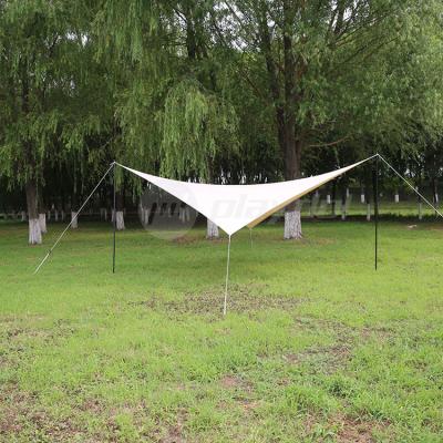 China Straight Tie Type Waterproof Sun Shade Sail Playdo Rectangle Camping Canopy Tarp Tent Outdoor Tent for sale