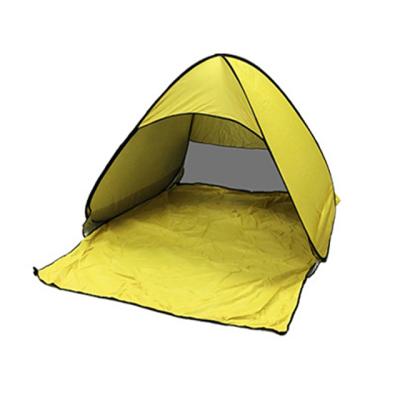 China Straight Tying Type Easy Automatic Portable Lightweight Camping Baby Beach Tent Play Tent For Sun Shelter for sale