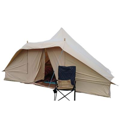 China Playdo 6x4m canvas yurt tuareg prices polyester cotton hotel emperor bell tuareg straight tying type tent for sale