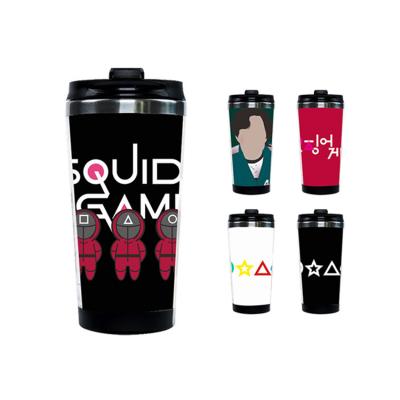 China Amazon PORTABLE New Design PORTABLE Products Success Products Squid Game Gift Birthday Gift Eco-friendly Thermo Mug à venda