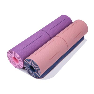 China New Ideas Eco-feiendly Product Good Quality Eco-feiendly High Density Eco-friendly Non-slip Anti-Tear Yoga Exercise Mat Non-slip Thick Anti-Tear Fitness Exercise Mat Balance for sale