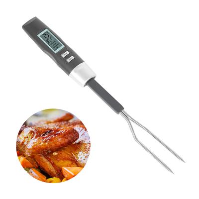 China With Flashlight With Flashlight Amazon Top Sale BBQ Kitchen Outdoor Meat Thermometer With Stainless Fork Probes Cooking Food Thermometer à venda