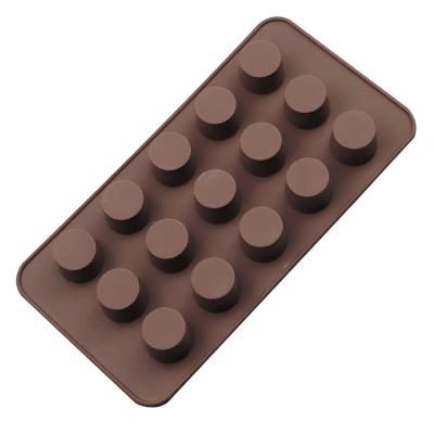 중국 Amazon Success Products Wholesale Popular Viable Sustainable Cavity BPA-free15 Silicone Eco-friendly Chocolate Cake Molds Handmade Soap Mold 판매용