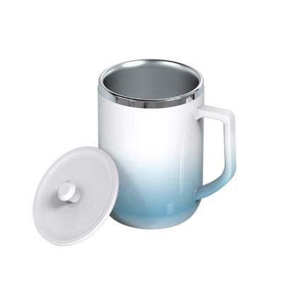 중국 Gift Mug Stainless Steel Creative Thermoelectric Ceramic Self-Breaking Magnetic Self-Breaking Mug No Refilling 판매용