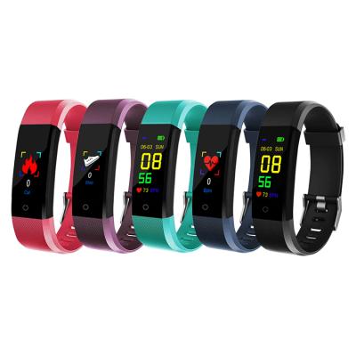 China Alarm Clock Heart Rate Sleep Output Fitness Smartwatch Band Pedometer Men Women Waterproof Wristband Sports Alarm Clock Sports for sale