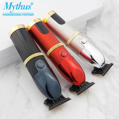 China USB Rechargeable Cordless Hair Clippers LCD Display Men's Hair Trimmers and Clippers Professional Barber Shop for sale