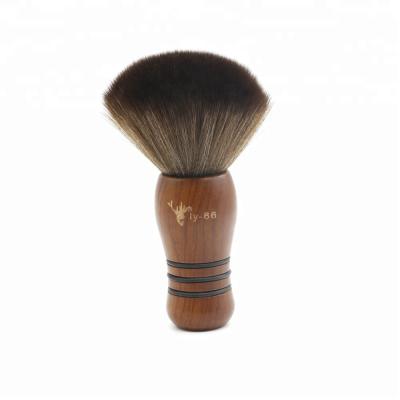 China High Quality Soft Wool Barber Powder Brush Hair Cutting Cleaning Tools Cosmetic Neck Brush for sale