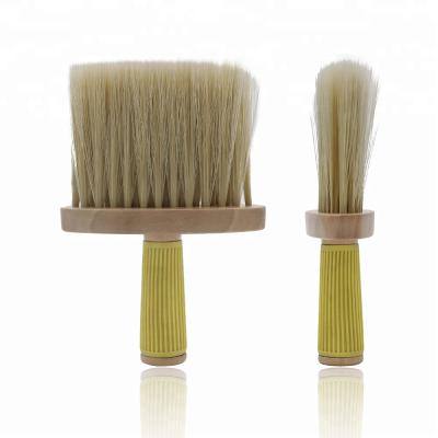 China Ultra Soft Ultra Soft Barber Brush For Hair Cutting Professional Synthetic Firber Hair Fiber Hairdressing Neck Brush for sale