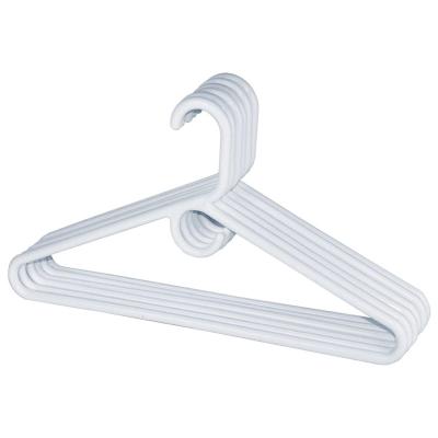 China Supermarket home minimalist heavy duty white hot sale hanger plastic hanger for sale