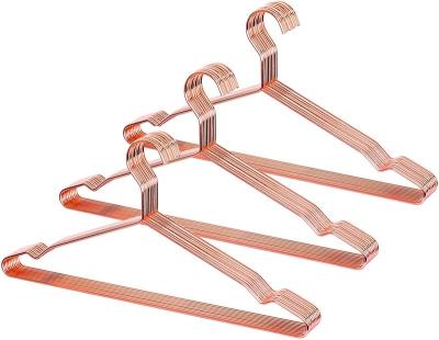 China Best Hanger Modern Copper Supermarket Metal Rose Gold Metal Hanger for sale