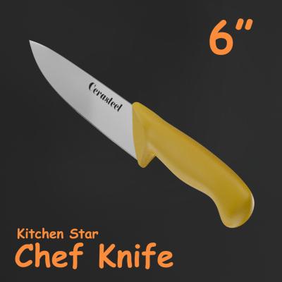 China 6“ Chef-kok Knife Powder Steel, ultra Scherp Kokend Mes Te koop