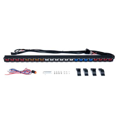 China Aluminum alloy N2 the most popular offroad hunting strobe light bar with reverse turn brake signal function for yamaha canam x3 polestar rzr gear for sale