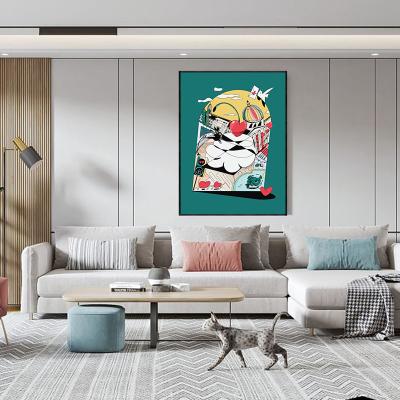 China Realistic Abstract Art Paintings And Wall Arts Wall Decor Living Room Painting By Numbers Oil Painting for sale