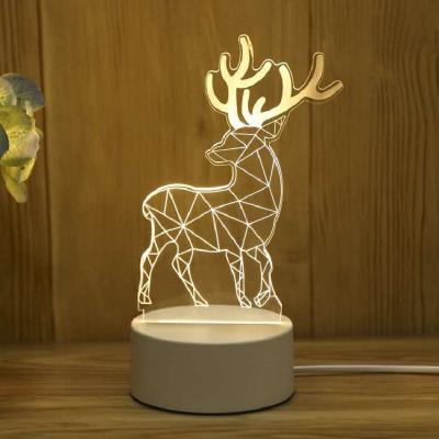 China Wholesale Custom Chirstmas Decor Gift Lighting Bedside Lamp Light Christmas Gifts for Child and Family for sale