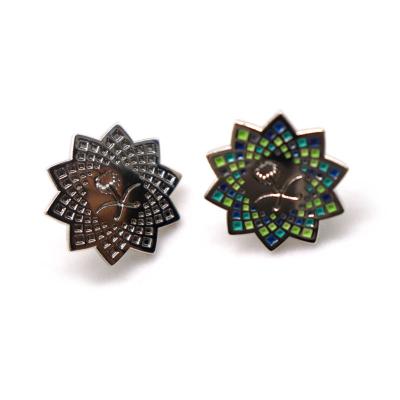 China China AI-MICH Saudi Vision Custom Pin Promotion Gifts Metal Material 2030 Pin and Badge Emblem Lapel for sale