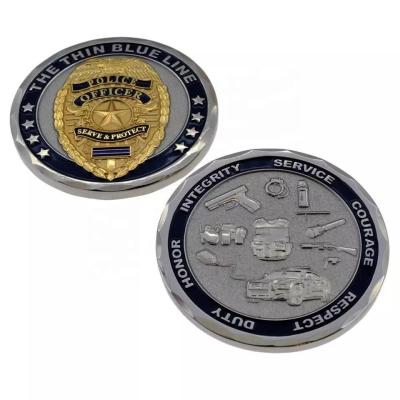 China cheap america sport challenge zinc alloy/european NAVY POLICE custom metal ustar coin for sale