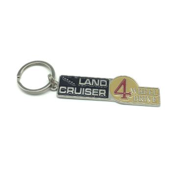 China Promotional Custom Key Ring Key Chain Keychain Alloy Logo Metal Soft Enamel Zinc Wholesales Eco-friendly for sale