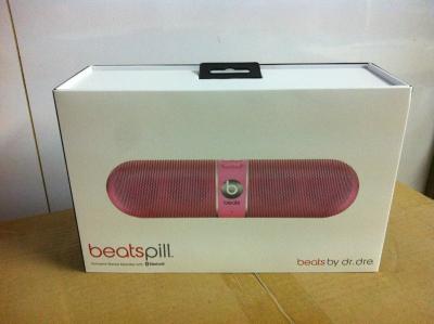 China Beats By Dre Beats Pill 2.0 Speaker Blue Tooth Wireless RED New In Box Sealed for sale