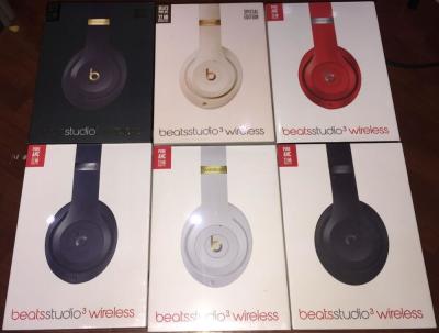 China New Beats Studio 3 Wireless Over‑Ear Headphones - Shipping Worldwide for sale